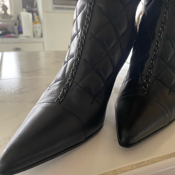Chanel Knee High Boots - Picture 6 of 11